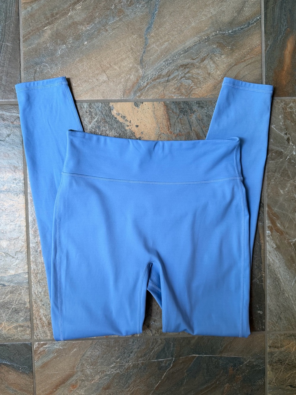 Fabletics Motion365 High Waisted Leggings Periwinkle Blue Women's Size Large L